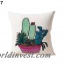 1 unid Succulent Cactus en maceta cojín cómodo almohada funda de sofá decoración del hogar 18 "x 18" ali-46361907